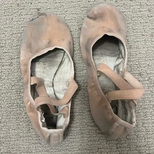 Well Worn, Smelly, Used Nude Ballet Shoes